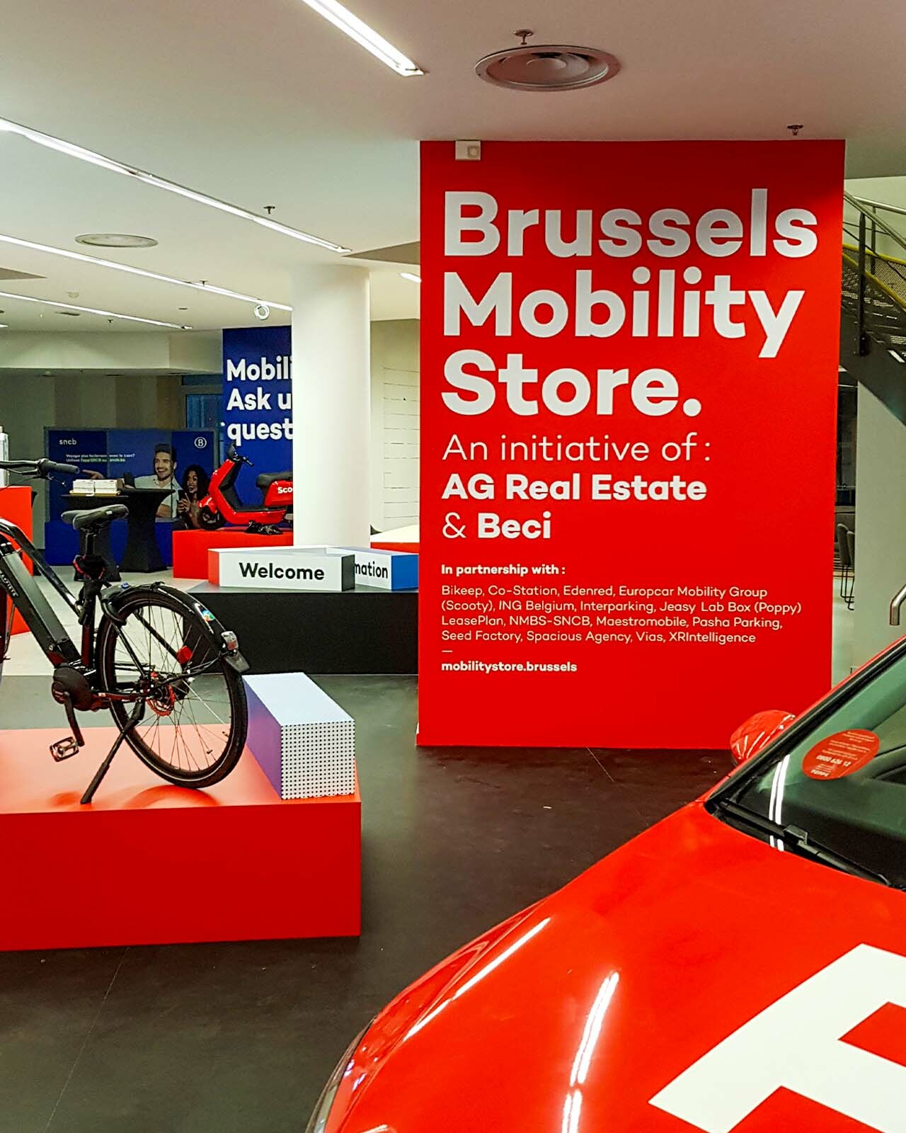 Signalétique sur mur