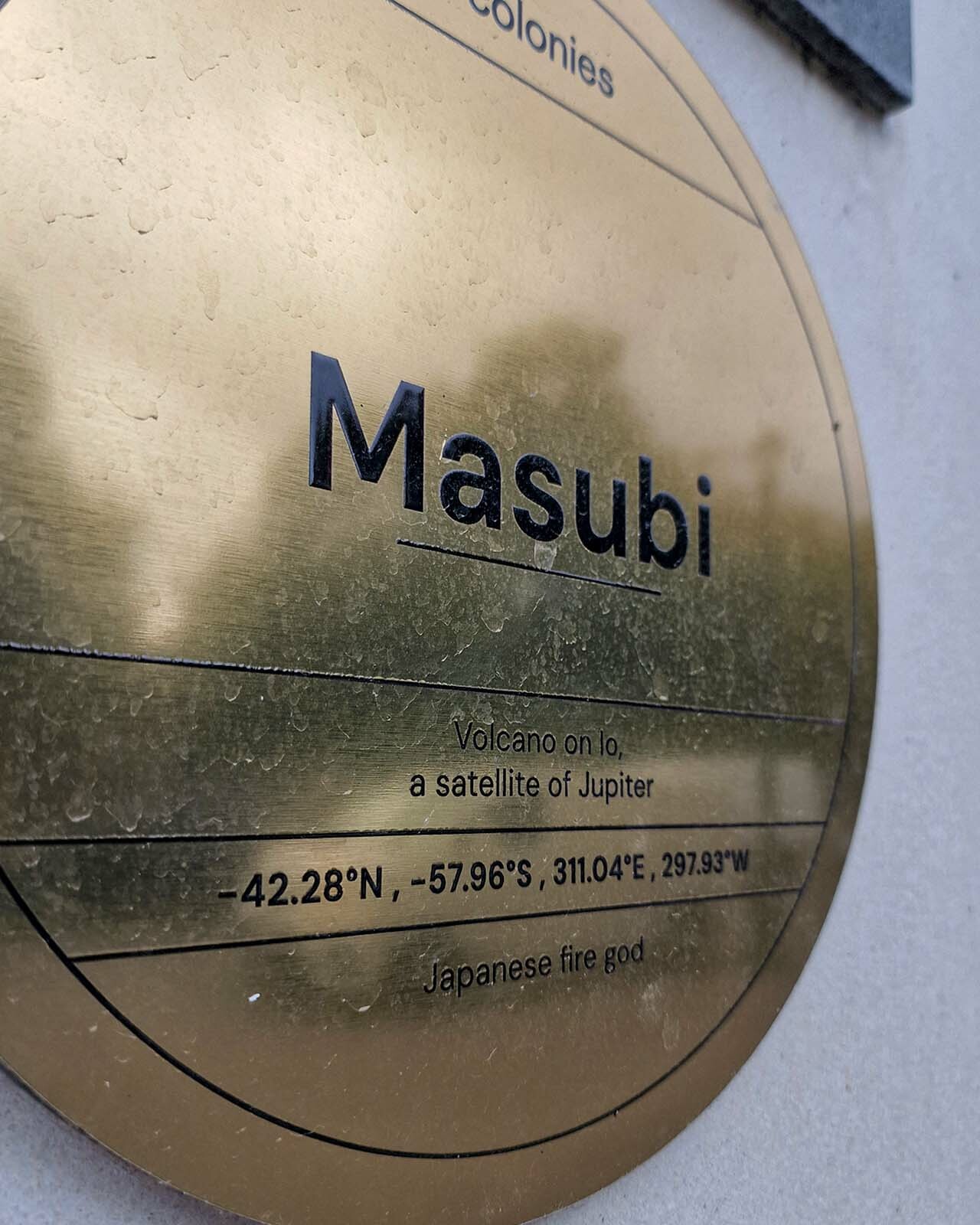 Signalétique sur mur