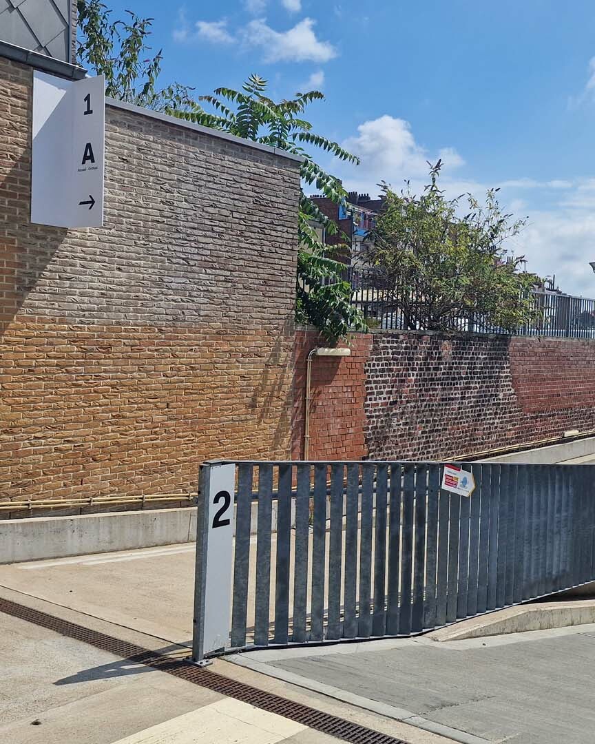 Signalétique sur mur